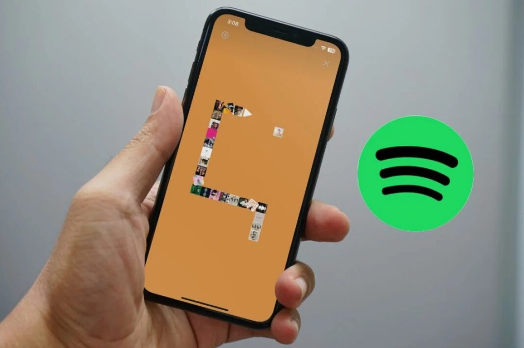 Trò chơi rắn săn mồi trên Spotify (Ảnh: Internet)