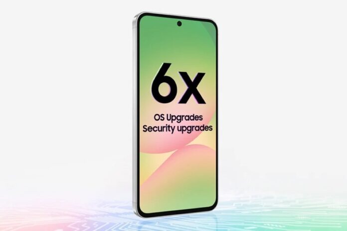 Galaxy A56 5G ở mặt trước không có quá nhiều sự khác biệt nếu so với Galaxy A55 5G (Ảnh: Internet) Galaxy A56 5G ở mặt trước không có quá nhiều sự khác biệt nếu so với Galaxy A55 5G (Ảnh: Internet)