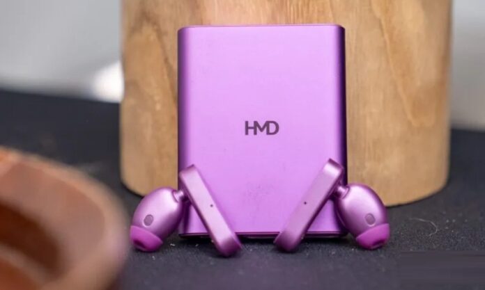 Tai nghe HMD Amped Buds phiên bản màu tím (Ảnh: Internet) Tai nghe HMD Amped Buds phiên bản màu tím (Ảnh: Internet)