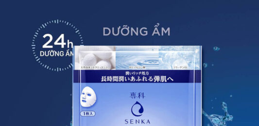 Mặt nạ giấy Senka Perfect Aqua Rich Extra Moist Mask (Nguồn: Internet)