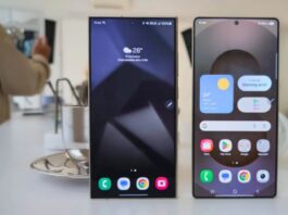 Điện thoại Galaxy S25 Ultra và Galaxy S24 Ultra của Samsung (Ảnh: Internet)