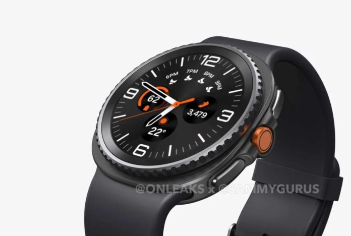 Hình ảnh dự đoán đồng hồ Galaxy Watch 8 Classic (Ảnh: SammyGuru) Hình ảnh dự đoán đồng hồ Galaxy Watch 8 Classic (Ảnh: SammyGuru)