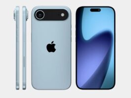 Hình ảnh ý tưởng iPhone 17 Air dựa trên thiết kế bị rò rỉ (Ảnh: Internet)