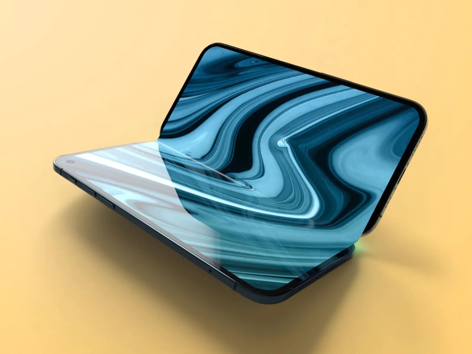 iPhone Fold sẽ sử dụng Touch ID thay vì Face ID (Ảnh: Internet)