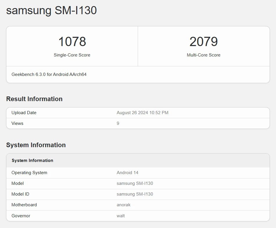 Project Haean or Jinju (SM-I130) (Ảnh: Internet)