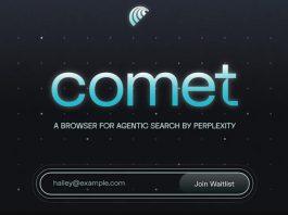 Trình duyệt Comet tích hợp Perplexity (Ảnh: Internet)