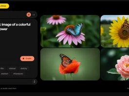 Ảnh chụp màn hình ImageFX với câu lệnh chung ở bên trái và hình ảnh được tạo ở bên phải (Ảnh: Internet)