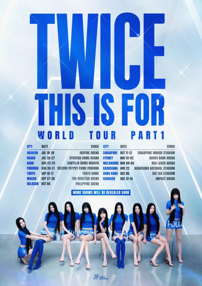 TWICE tái xuất với tour thế giới “THIS IS FOR” (Ảnh: Internet)