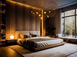Bố trí phòng ngủ đẹp và thoải mái