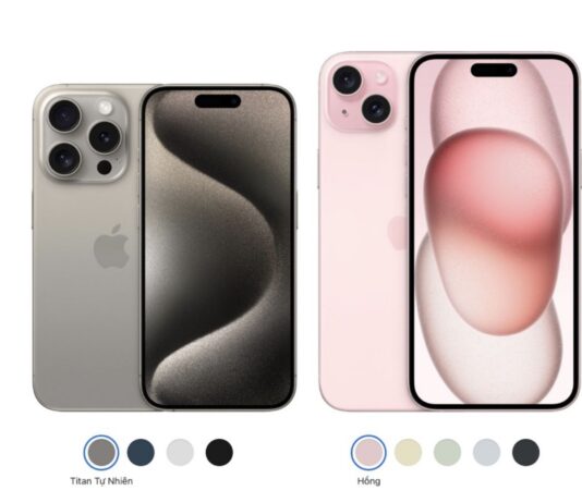 iPhone 15 Pro và iPhone 15 Plus (Nguồn: Internet)