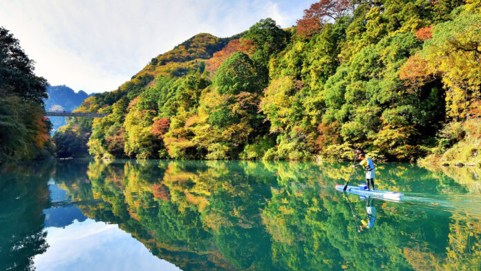 Hồ Okutama (Ảnh: Internet)