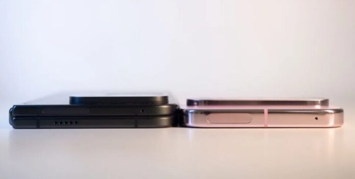 Độ dày của Pixel 9 Pro Fold so với Pixel 9 Pro XL (Ảnh: Internet) Độ dày của Pixel 9 Pro Fold so với Pixel 9 Pro XL (Ảnh: Internet)