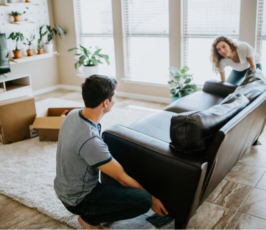 Sắp xếp lại đồ nội thất