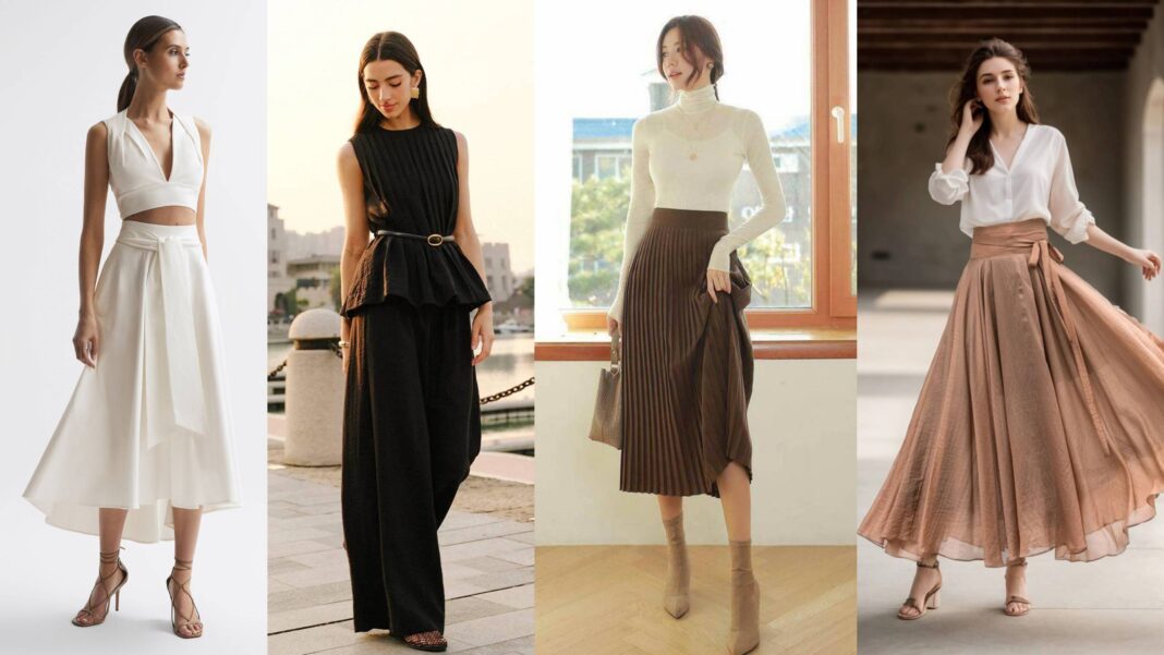 Gợi ý 9 kiểu phối đồ tinh tế giúp tôn vòng eo mà vẫn thoải mái Gợi ý 9 kiểu phối đồ tinh tế giúp tôn vòng eo mà vẫn thoải mái