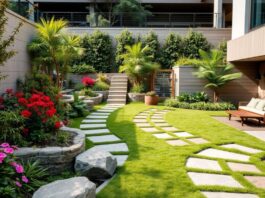 Thường xuyên cắt tỉa cây cối, dọn sạch lá rụng và sắp xếp đồ đạc gọn gàng