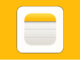 Cách tận dụng Apple Notes hiệu quả hơn trong công việc và học tập Logo của ứng dụng Apple Notes (Nguồn: Internet)