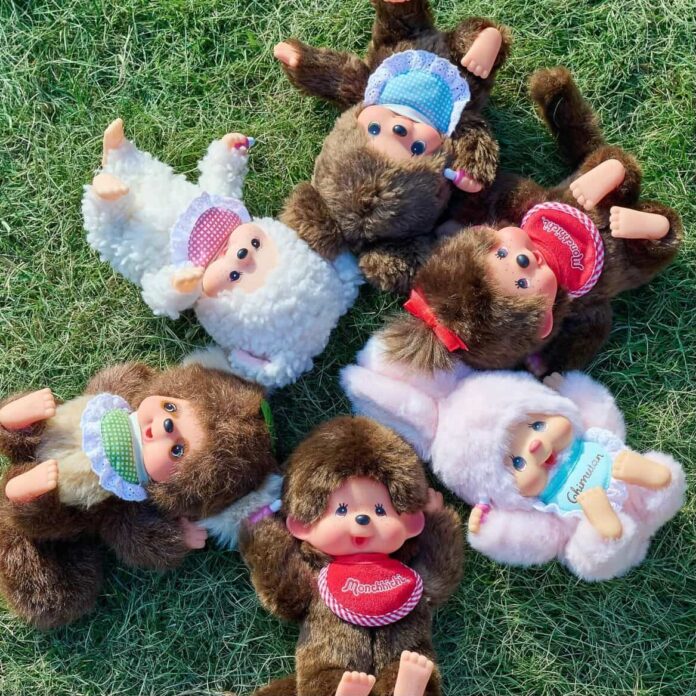 Thành viên gia đình Monchhichi (Ảnh: Internet)