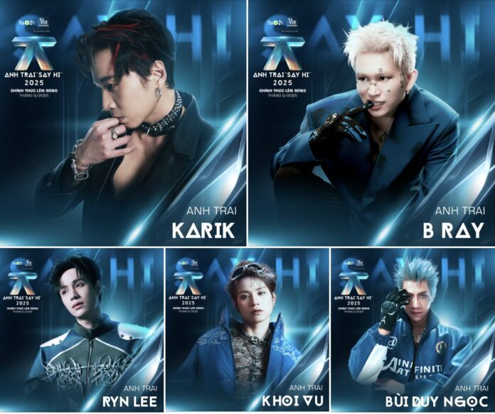 Dàn HLV Rap Việt đổ bộ Anh Trai (nguồn : internet)