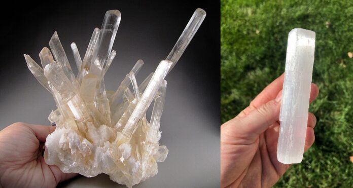 Selenite: Trụ đá thanh lọc