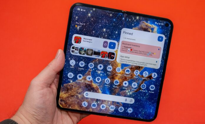 Điện thoại màn hình gập Pixel 9 Pro Fold (Ảnh: Internet) Điện thoại màn hình gập Pixel 9 Pro Fold (Ảnh: Internet)
