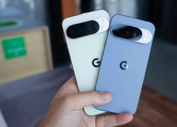 Pixel 10 Pro màu Moonstone và Pixel 10 Pro XL màu Jade (Ảnh: Internet)