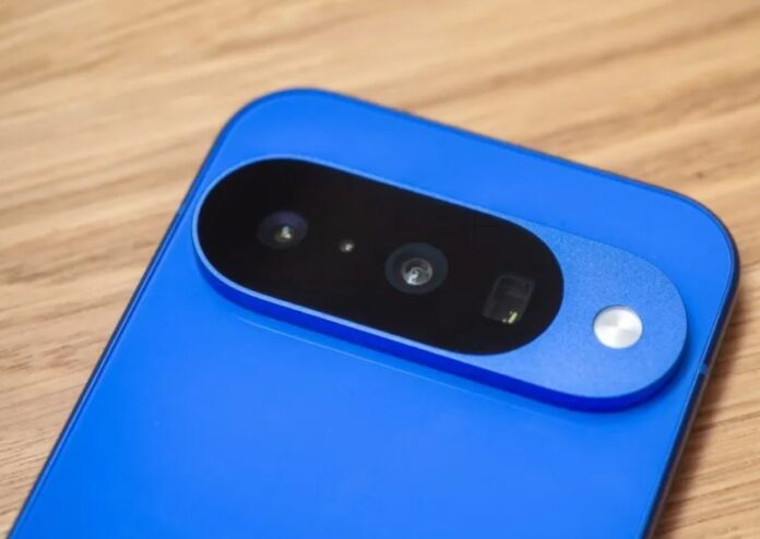 Thanh camera của Pixel 10 màu Indigo (Ảnh: Internet)