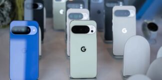 Điện thoại Pixel 10 ở sự kiện ra mắt (Ảnh: Internet)