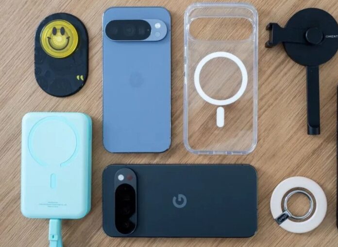 Phụ kiện MagSafe từ tính đạt chuẩn Qi2 cho Pixel 10 Pro và Pro XL (Ảnh: Internet) Phụ kiện MagSafe từ tính đạt chuẩn Qi2 cho Pixel 10 Pro và Pro XL (Ảnh: Internet)