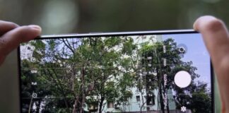 Chụp ảnh bằng điện thoại Samsung (Ảnh: Internet)