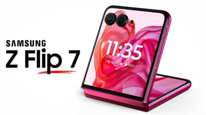 Điện thoại màn hình gập Galaxy Z Flip 7 của Samsung (Ảnh: Internet)
