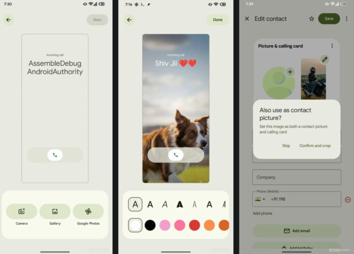 Tính năng Thẻ gọi điện của Google (Ảnh: Internet) Tính năng Thẻ gọi điện của Google (Ảnh: Internet)