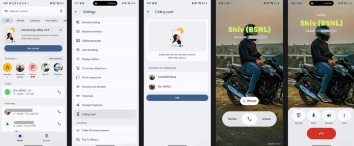 Tính năng Thẻ gọi điện của Google (Ảnh: Internet) Tính năng Thẻ gọi điện của Google (Ảnh: Internet)