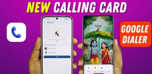 Google thử nghiệm tính năng Calling Cards cho một số người dùng và thêm tính năng mới cho ứng dụng Lịch