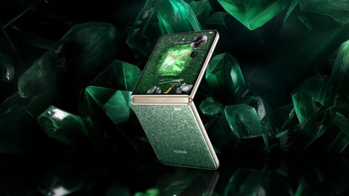 Cụm camera của Honor Magic V Flip 2 gồm camera selfie 50 megapixel trên màn hình gập và camera chính 200 megapixel cùng ống kính góc siêu rộng 50 megapixel, hỗ trợ chụp chân dung, phong cảnh và ảnh nhóm (Ảnh: Internet) Cụm camera của Honor Magic V Flip 2 gồm camera selfie 50 megapixel trên màn hình gập và camera chính 200 megapixel cùng ống kính góc siêu rộng 50 megapixel, hỗ trợ chụp chân dung, phong cảnh và ảnh nhóm (Ảnh: Internet)