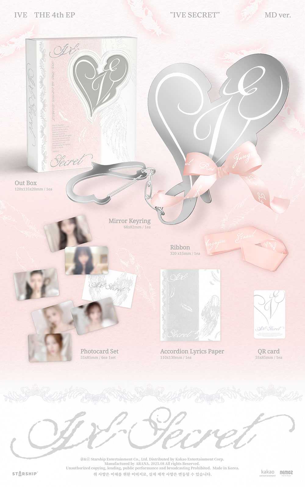 Album thứ tư của IVE "IVE SECRET" hứa hẹn mang đến một bước tiến mới trong sự nghiệp của nhóm, với sự kết hợp độc đáo giữa âm nhạc, nghệ thuật hình ảnh và câu chuyện sâu sắc, thể hiện sự trưởng thành trong phong cách và bản sắc âm nhạc của các thành viên (Ảnh: Internet)