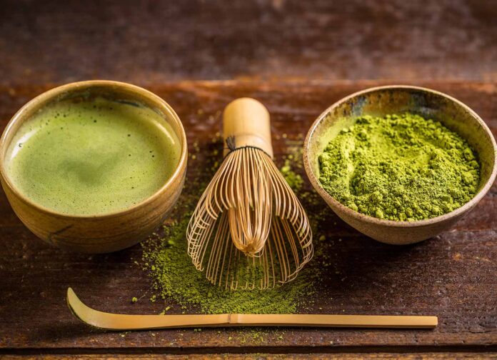 Matcha - loại trà xanh dùng trong nghi thức trà đạo của Nhật (Ảnh: Internet)