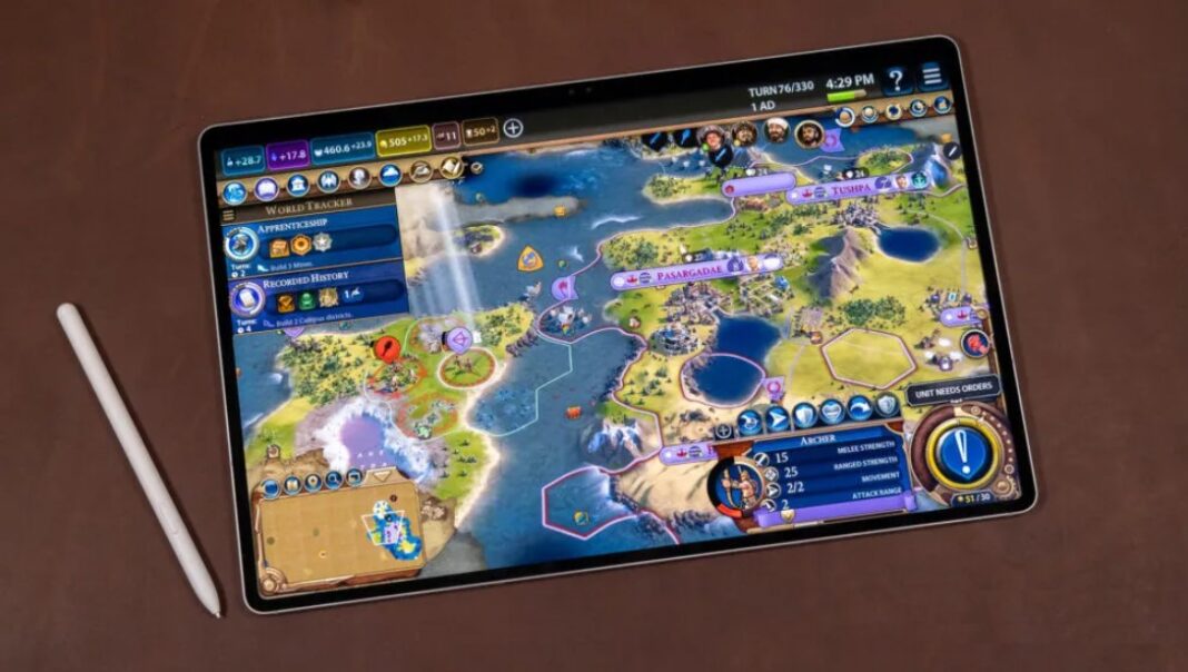 Máy tính bảng Galaxy Tab S10 Ultra của Samsung (Ảnh: Internet) Máy tính bảng Galaxy Tab S10 Ultra của Samsung (Ảnh: Internet)