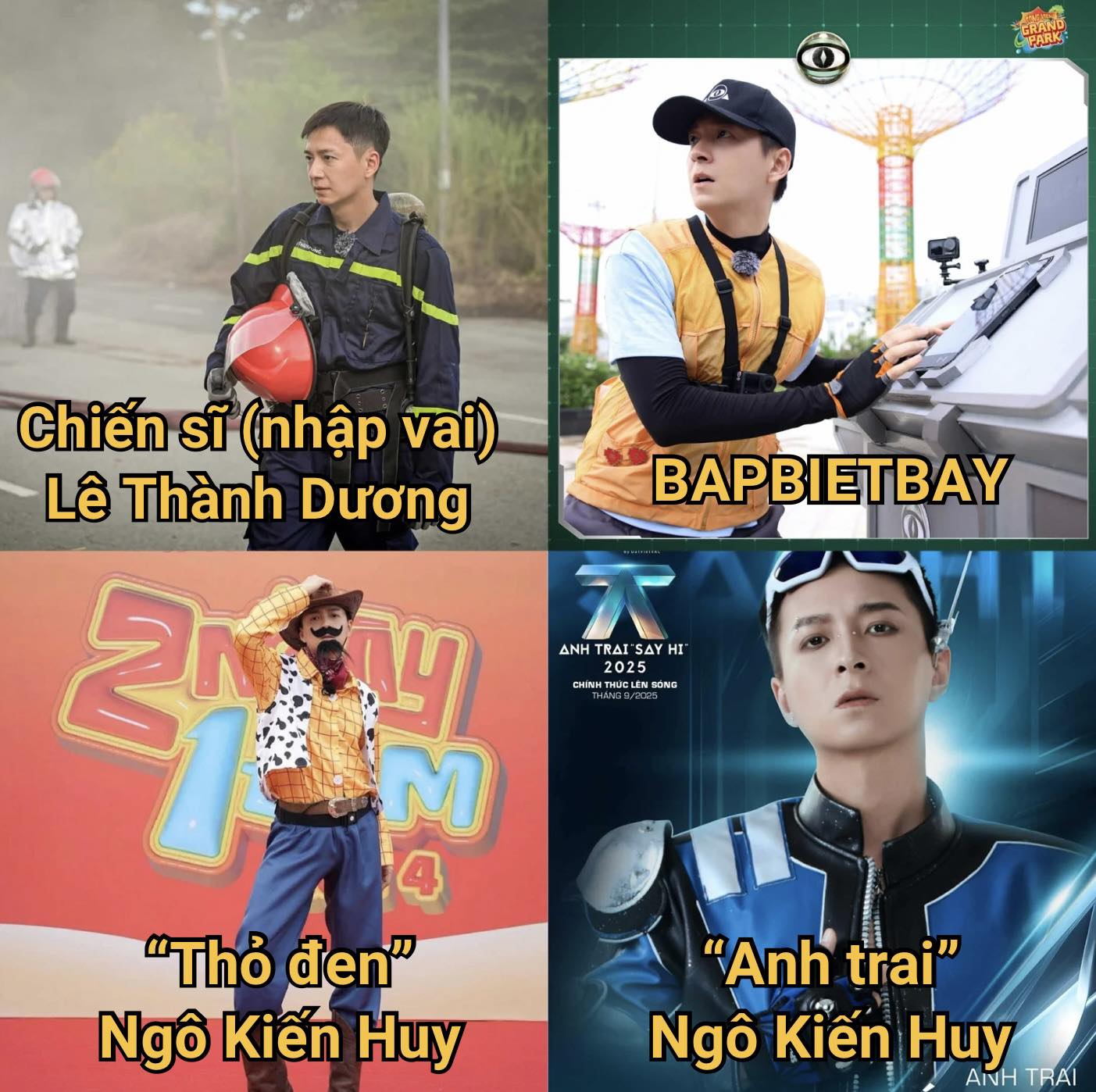 Ngô Kiến Huy - ông hoàng chạy Show năm 2025 (nguồn: internet)