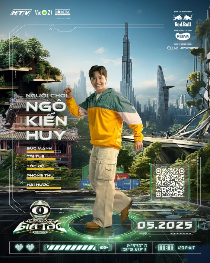 Ngô Kiến Huy - Đấu Trường Gia Tốc (nguồn: internet)