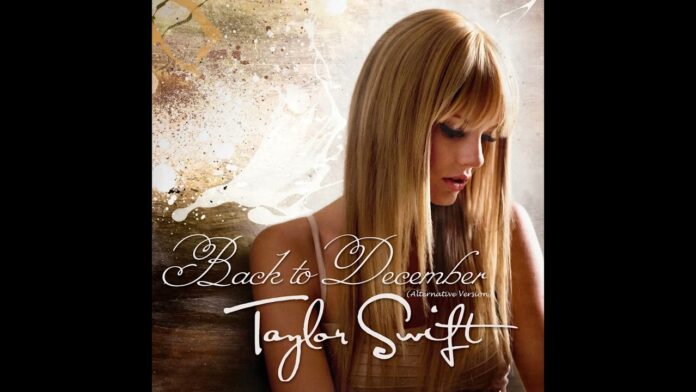 Bài hát "Back to December". Nguồn: Internet Bài hát "Back to December". Nguồn: Internet