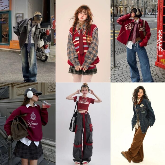 Phối đồ theo 6 phong cách retro từ Hồng Kông đến Y2K đẹp sang trọng mà trẻ trung Phong cách retro Mỹ cổ điển