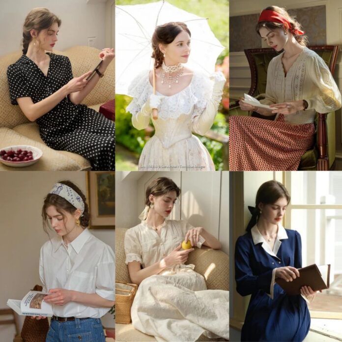 Phối đồ theo 6 phong cách retro từ Hồng Kông đến Y2K đẹp sang trọng mà trẻ trung Phong cách retro Pháp cổ điển