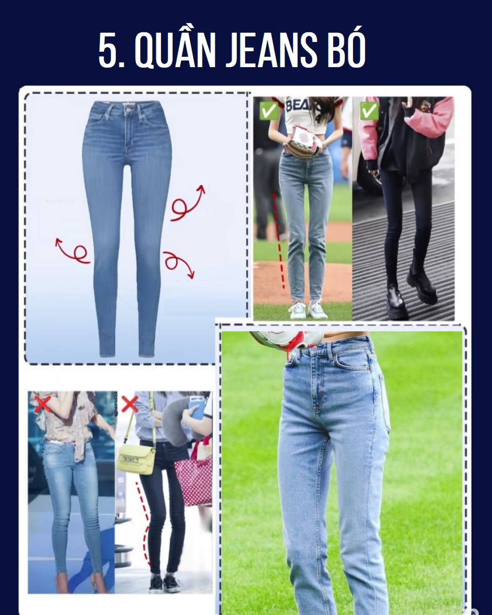 Quần jeans bó