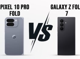 So sánh Pixel 10 Pro Fold của Google và Galaxy Z Fold 7 của Samsung (Ảnh: Internet)