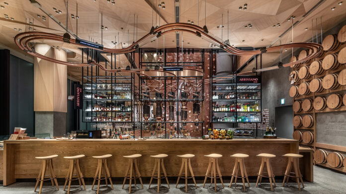 Quầy bar Arriviamo (Ảnh: Internet)