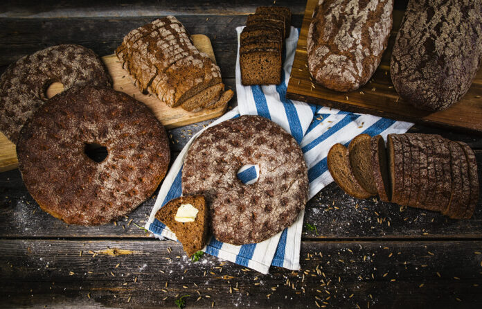 Các loại bánh mì từ lúa mạch đen (Ảnh: Internet)
