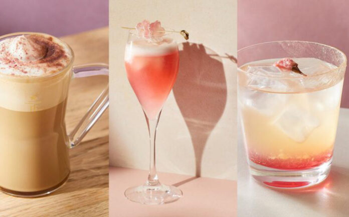 Một số loại đồ uống đặc trưng của Starbucks Reserve Roastery Tokyo (Ảnh: Internet)