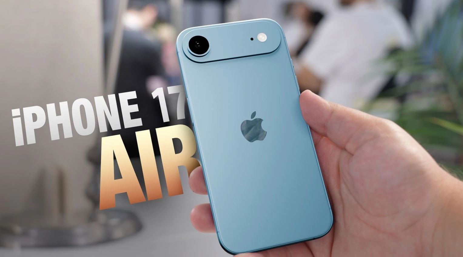 iPhone 17 Air là thiết bị được mong chờ nhất (Ảnh: Internet)