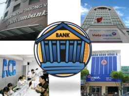 Top Những Ngân Hàng Được Ưa Thích Tại Việt Nam