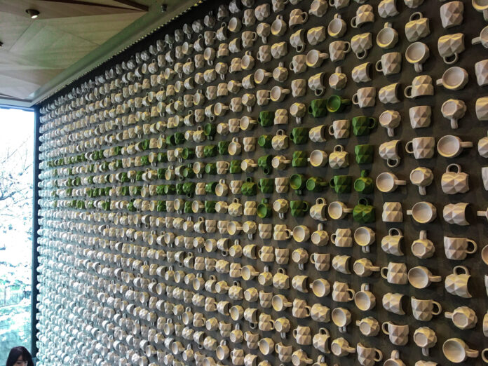 Bức tường tách trà (Ảnh: Internet)